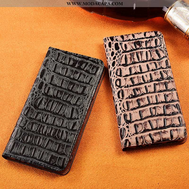 Capas Samsung Galaxy A20s Protetoras Nova Fosco Couro Genuíno Preto Silicone Baratos