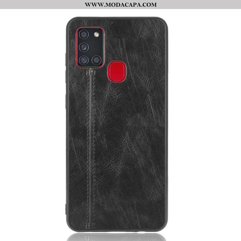 Capas Samsung Galaxy A21s Protetoras Telinha Vaca Telemóvel Preto Cases Soft Online