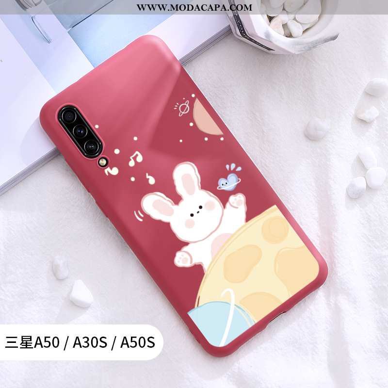 Capa Samsung Galaxy A30s Tendencia Casal Silicone Capas Antiqueda Coelho Protetoras Online