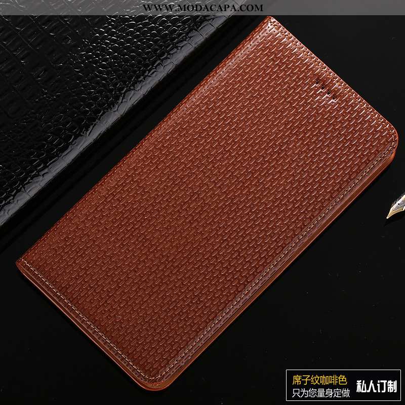 Capa Samsung Galaxy A40 Couro Legitimo Capas Protetoras Telemóvel Completa Cases Antiqueda Baratas