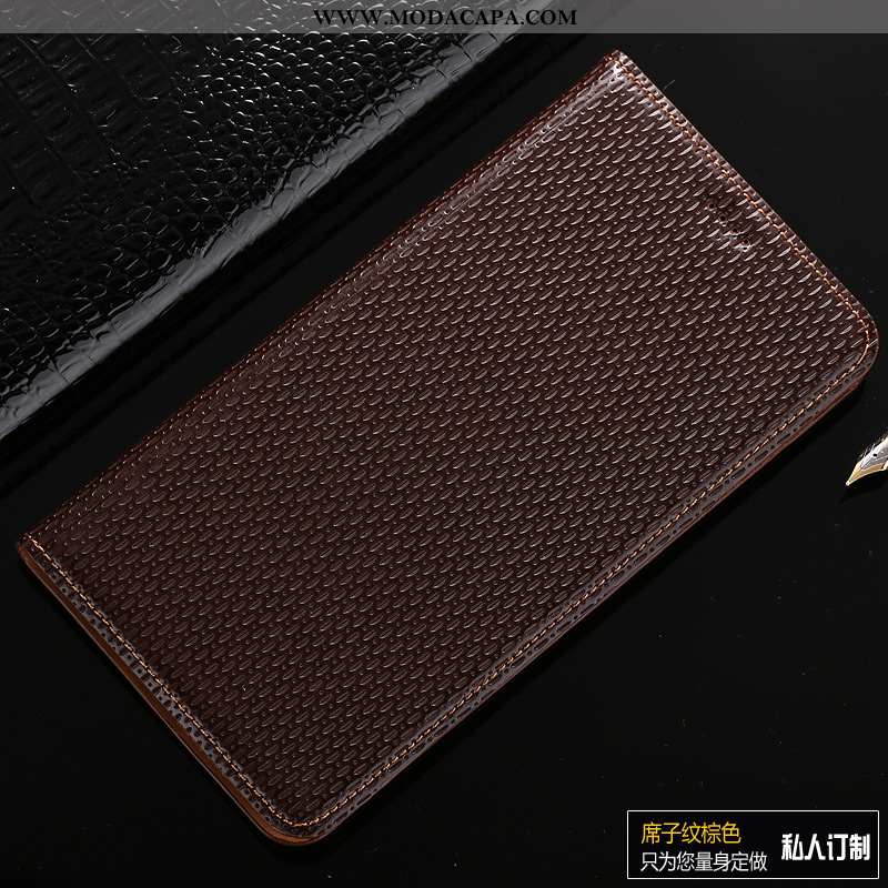 Capa Samsung Galaxy A40 Couro Legitimo Capas Protetoras Telemóvel Completa Cases Antiqueda Baratas