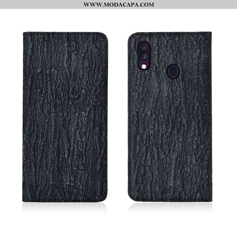 Capa Samsung Galaxy A40 Silicone Protetoras Couro Vermelho Completa Antiqueda Fosco Baratos