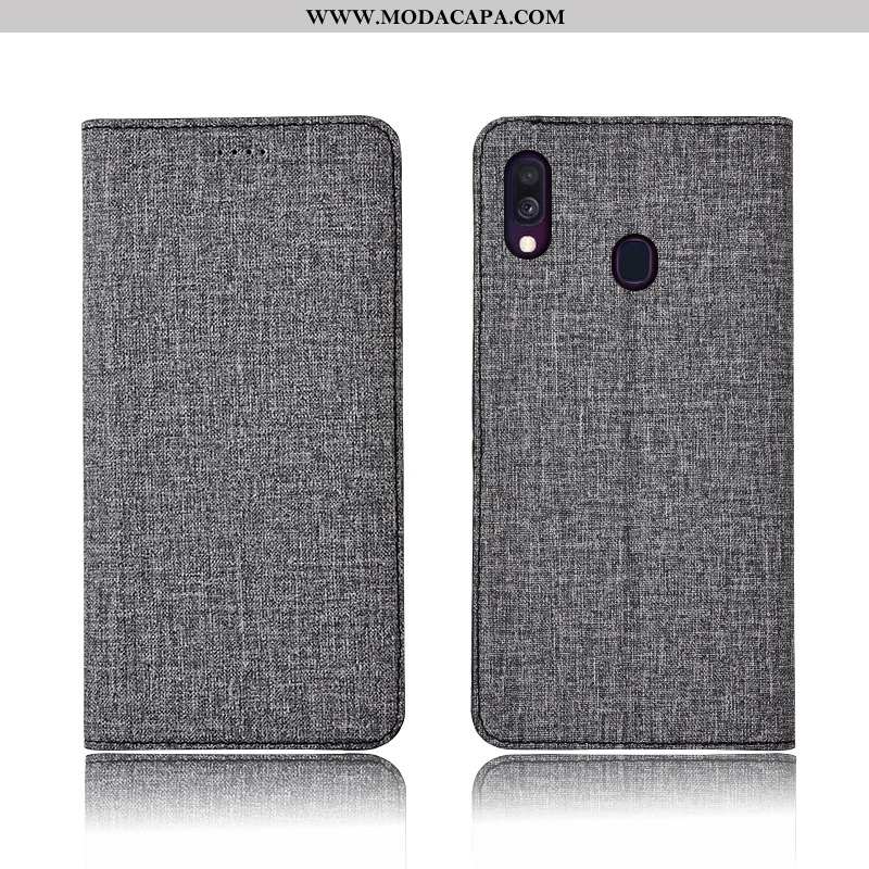 Capas Samsung Galaxy A40 Fosco Rosa Cases Cover Protetoras Telemóvel Promoção