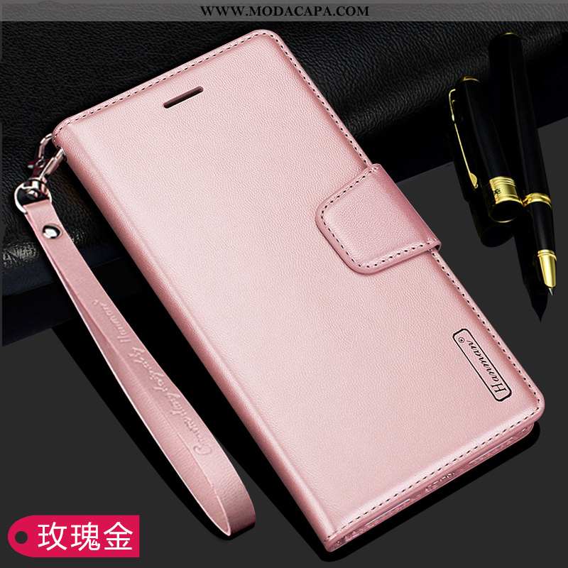 Capas Samsung Galaxy A40s Protetoras Rosa Cover Telemóvel Couro Cases Baratos