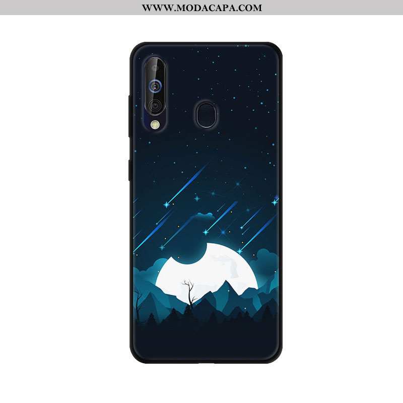 Capa Samsung Galaxy A40s Personalizado Verde Protetoras Tendencia Cases Vidro Telemóvel Promoção