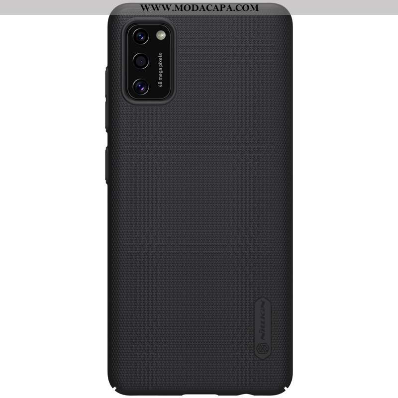 Capa Samsung Galaxy A41 Slim Telemóvel Fosco Antiqueda Protetoras Azul Capas Promoção