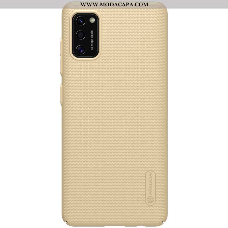 Capa Samsung Galaxy A41 Slim Telemóvel Fosco Antiqueda Protetoras Azul Capas Promoção