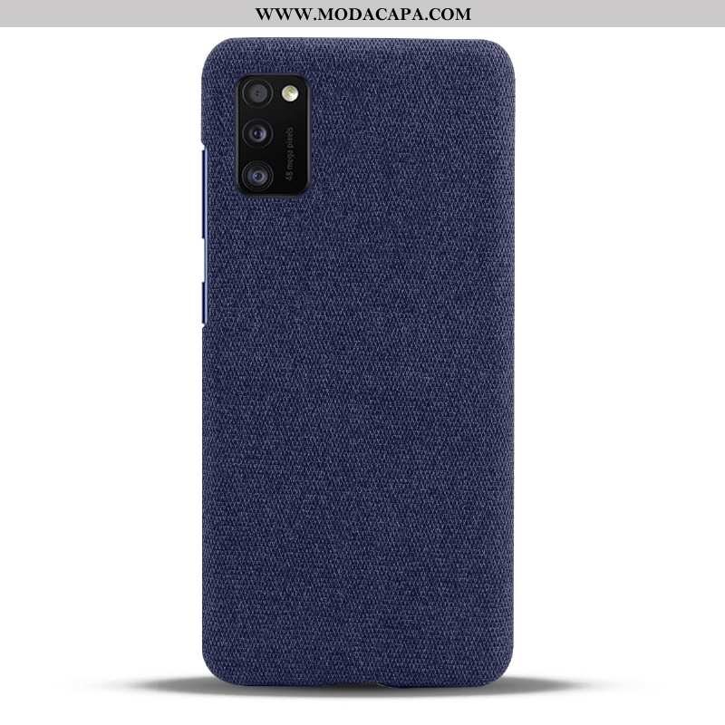 Capa Samsung Galaxy A41 Slim Capas Protetoras Cinza Telemóvel Tecido Cases Online