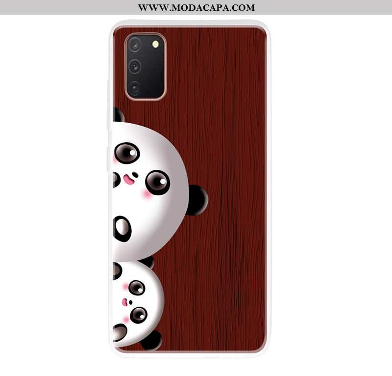 Capa Samsung Galaxy A41 Madeira Telemóvel Capas Verde Antiqueda Completa Panda Online