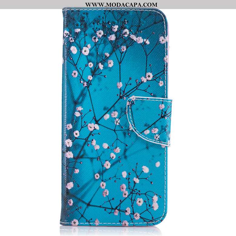 Capa Samsung Galaxy A41 Tendencia Telemóvel Silicone Azul Cases Protetoras Cover Baratos