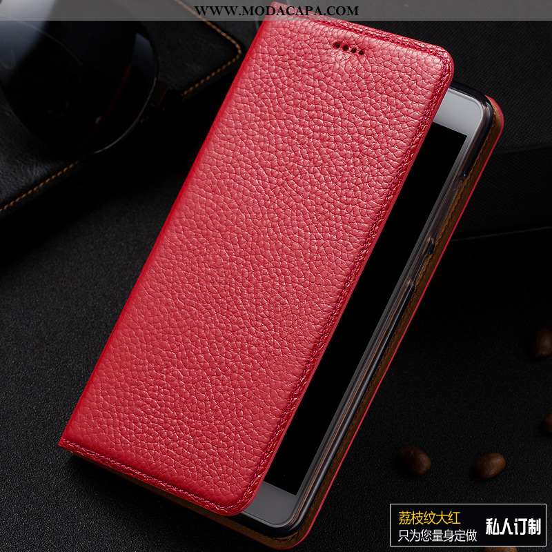 Capas Samsung Galaxy A50 Couro Genuíno Completa Cases Antiqueda Couro Protetoras Baratas