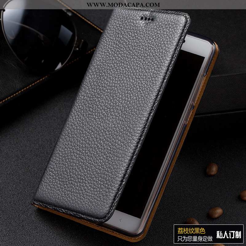 Capas Samsung Galaxy A50 Couro Genuíno Completa Cases Antiqueda Couro Protetoras Baratas