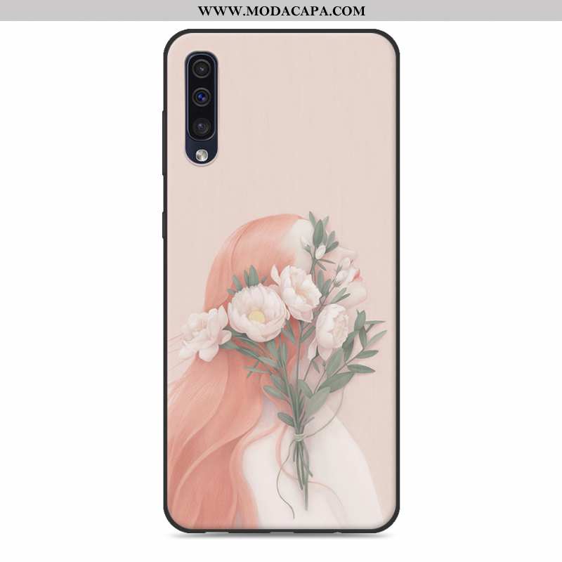 Capas Samsung Galaxy A50 Criativas Personalizado Nova Protetoras Soft Clear Promoção