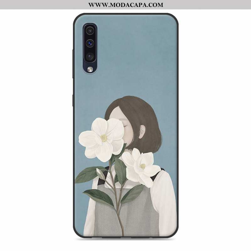 Capas Samsung Galaxy A50 Criativas Personalizado Nova Protetoras Soft Clear Promoção