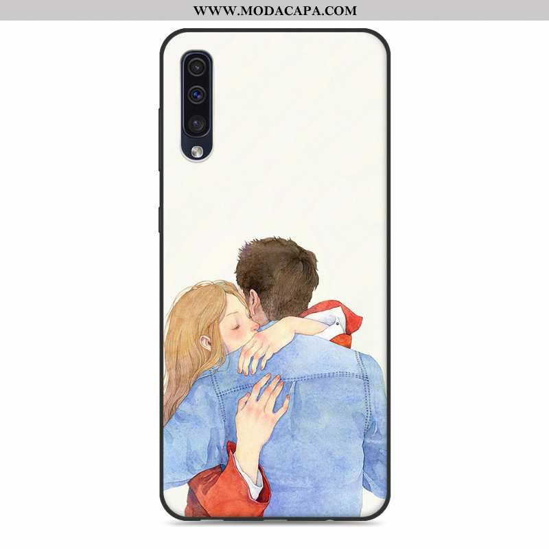 Capas Samsung Galaxy A50 Criativas Personalizado Nova Protetoras Soft Clear Promoção