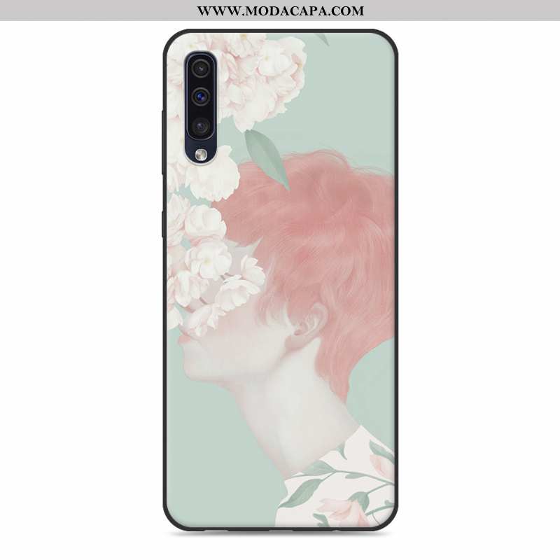 Capas Samsung Galaxy A50 Criativas Personalizado Nova Protetoras Soft Clear Promoção