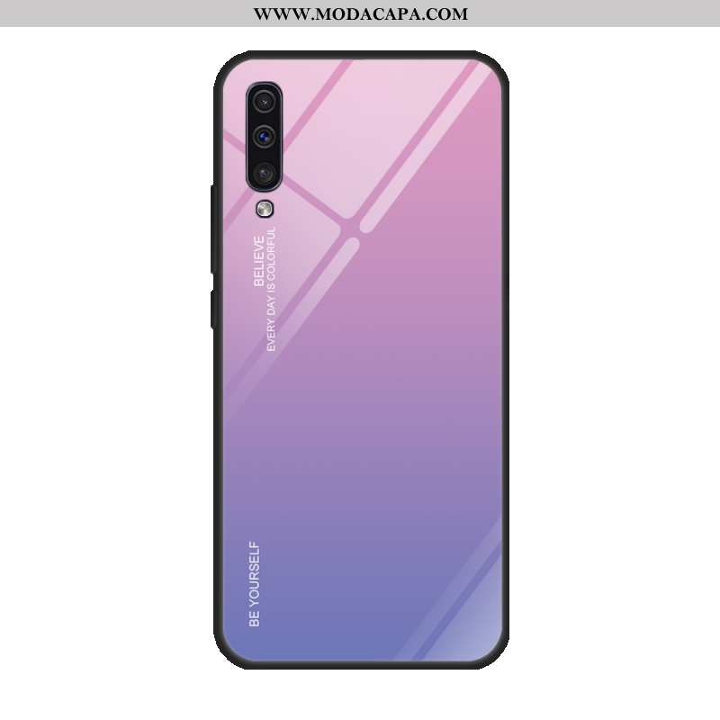 Capas Samsung Galaxy A50 Protetoras Roxa Frente Telemóvel Traseira Aço Online