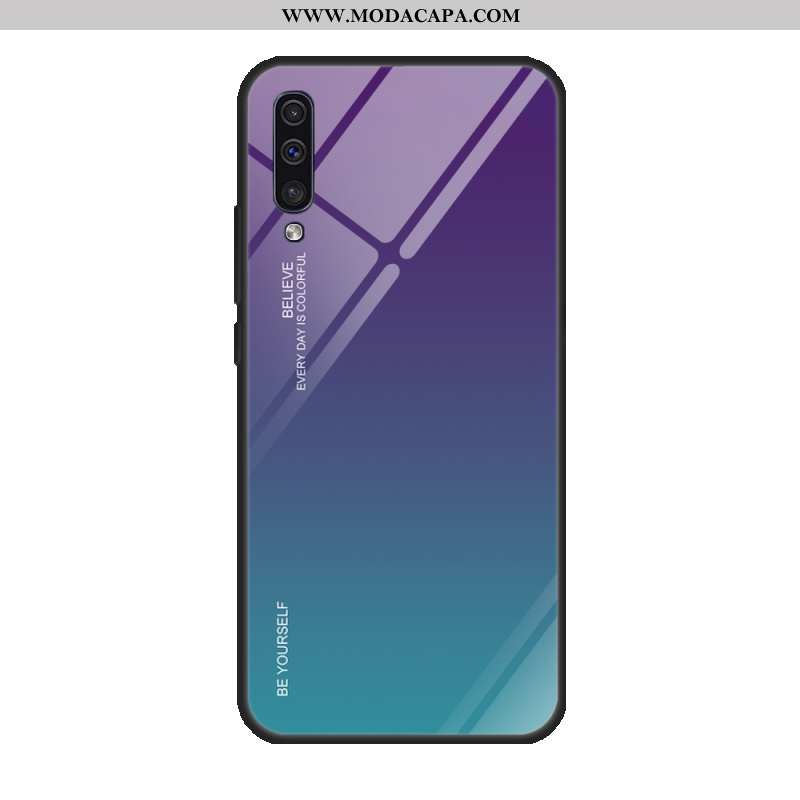 Capas Samsung Galaxy A50 Protetoras Roxa Frente Telemóvel Traseira Aço Online