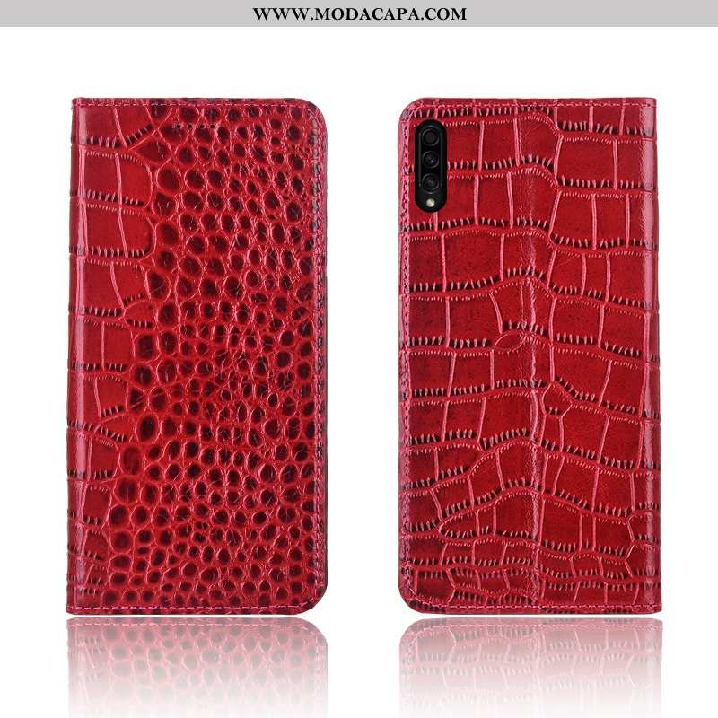 Capas Samsung Galaxy A50s Silicone Couro Genuíno Cover Cases Nova Soft Venda