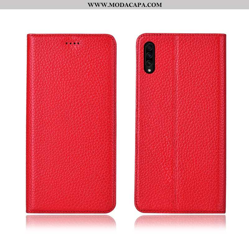 Capa Samsung Galaxy A50s Fosco Soft Tendencia Cases Antiqueda Caqui Telemóvel Comprar