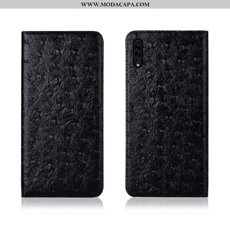 Capas Samsung Galaxy A50s Soft Protetoras Couro Couro Genuíno Cover Nova Online