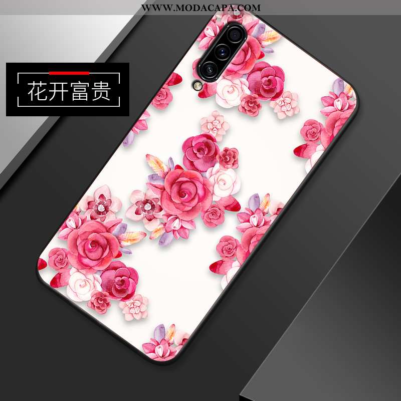 Capas Samsung Galaxy A50s Fosco Protetoras Rosa Cases Super Silicone Antiqueda Baratas