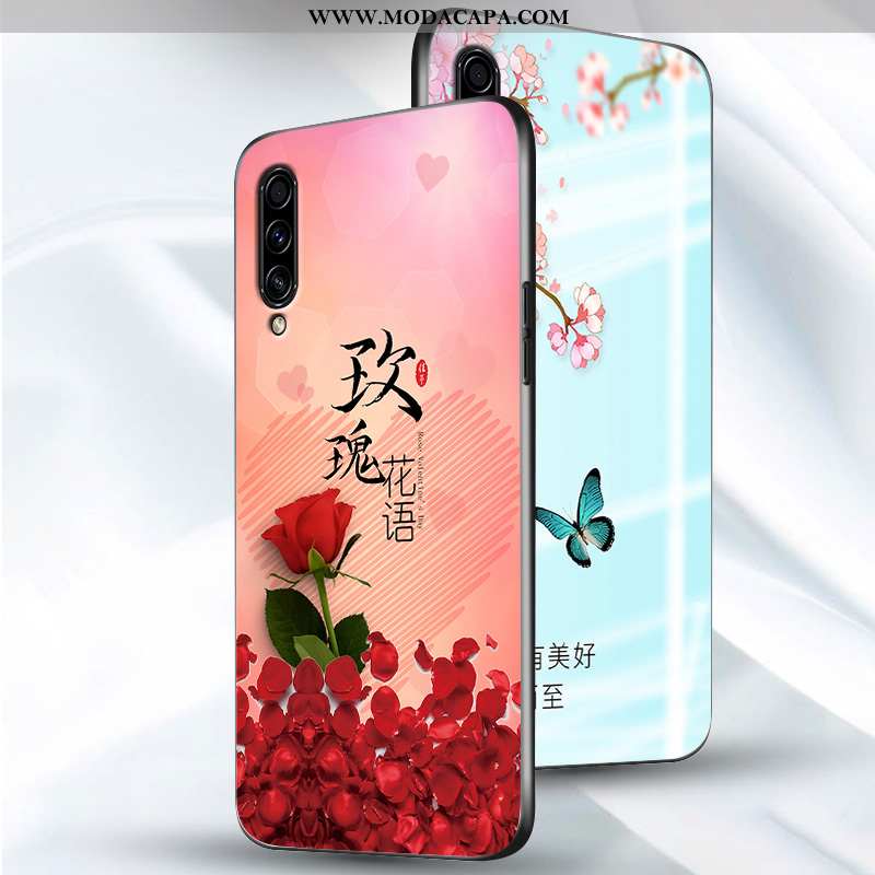 Capas Samsung Galaxy A50s Fosco Protetoras Rosa Cases Super Silicone Antiqueda Baratas