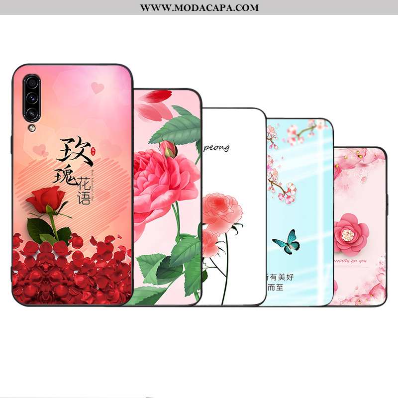 Capas Samsung Galaxy A50s Fosco Protetoras Rosa Cases Super Silicone Antiqueda Baratas