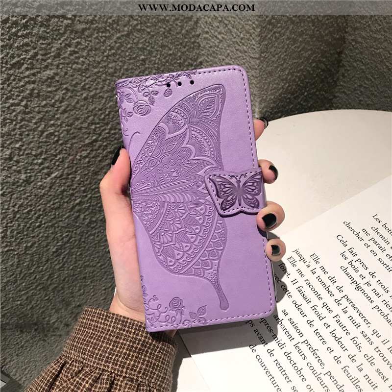 Capa Samsung Galaxy A50s Protetoras Cover Couro Cinza Telemóvel Antiqueda Cases Baratos