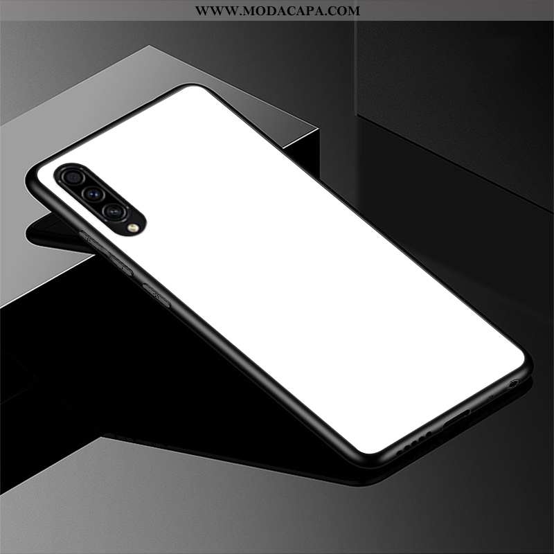 Capa Samsung Galaxy A50s Vidro Cases Protetoras Luxo Preto Estiloso Completa Online