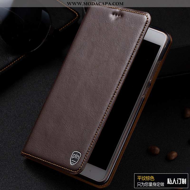 Capa Samsung Galaxy A60 Couro Capas Marrom Cases Telemóvel Legitimo Tigrada Baratos