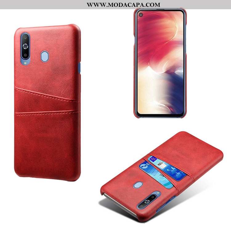 Capa Samsung Galaxy A60 Couro Amarelo Couro Antiqueda Vaca Pequena Traseira Comprar