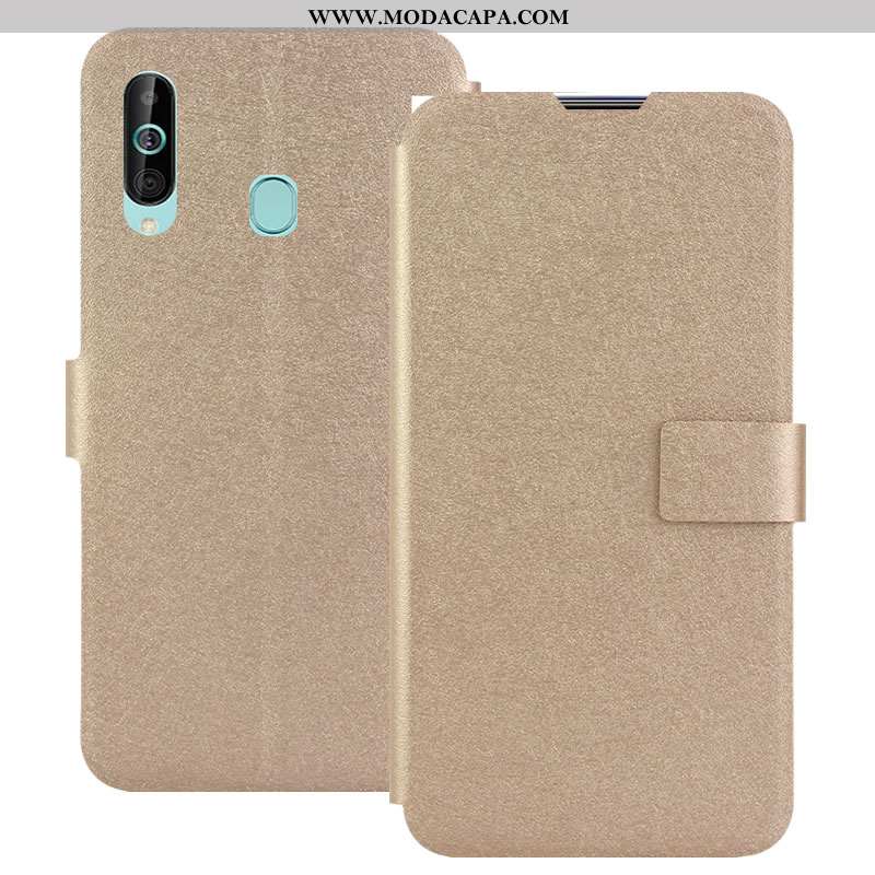 Capa Samsung Galaxy A60 Protetoras Couro Cases Telemóvel Capas Cover Azul Online