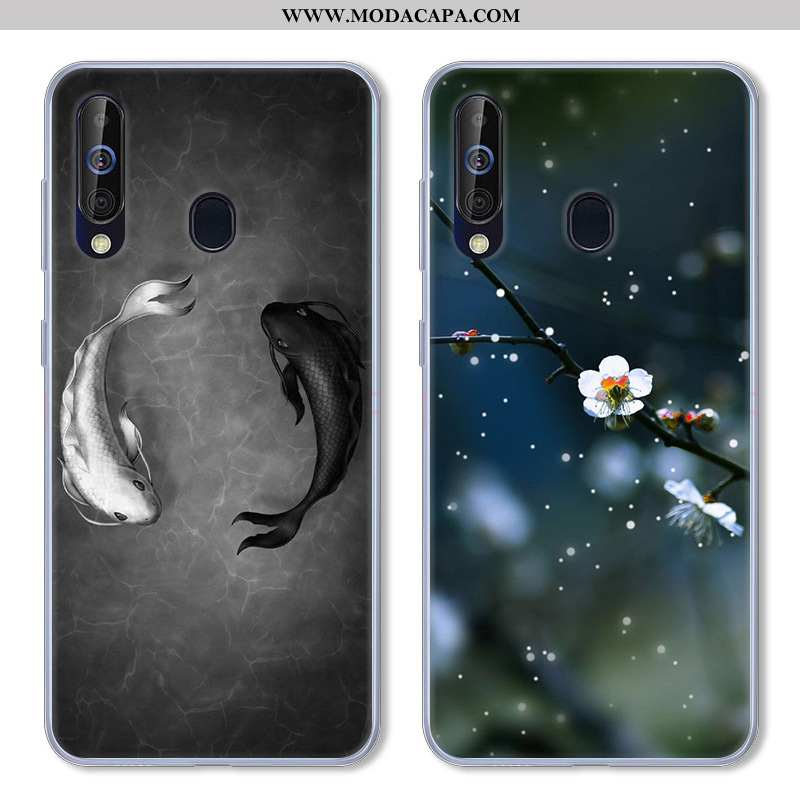 Capa Samsung Galaxy A60 Desenho Animado Cases Protetoras Capas Soft Silicone Antiqueda Venda