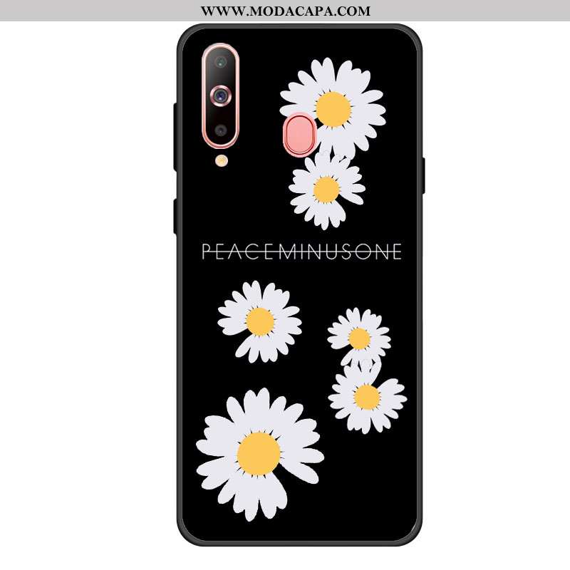 Capas Samsung Galaxy A60 Protetoras Fotos Telemóvel Cases Personalizadas Preto Baratos