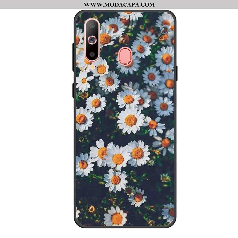 Capas Samsung Galaxy A60 Protetoras Fotos Telemóvel Cases Personalizadas Preto Baratos