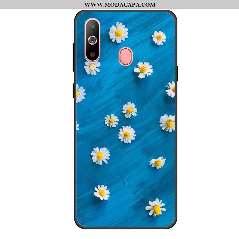 Capas Samsung Galaxy A60 Protetoras Fotos Telemóvel Cases Personalizadas Preto Baratos