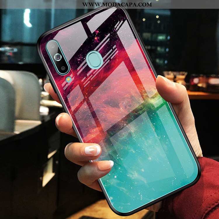 Capa Samsung Galaxy A60 Cordao Capas Vermelho Personalizada Suporte Tendencia Vidro Baratas