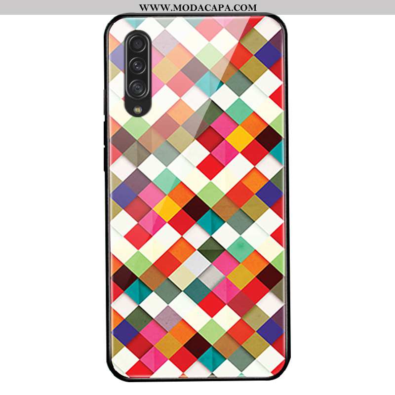 Capas Samsung Galaxy A70 Silicone Pato Vermelho Casaco Vidro Fosco Venda