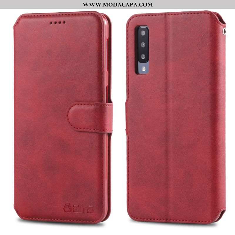 Capas Samsung Galaxy A70 Protetoras Aço Couro Completa Soft Carteira Telemóvel Online