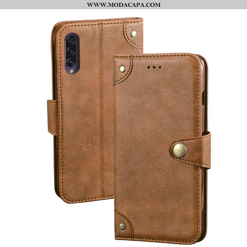 Capa Samsung Galaxy A70 Cordao Cover Preto Carteira Soft Silicone Cases Promoção