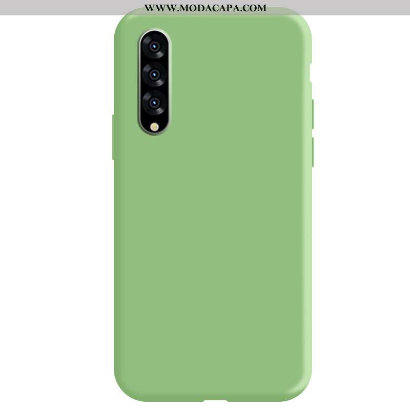 Capa Samsung Galaxy A70 Silicone Verde Soft Completa Lisas Telemóvel Capas Online