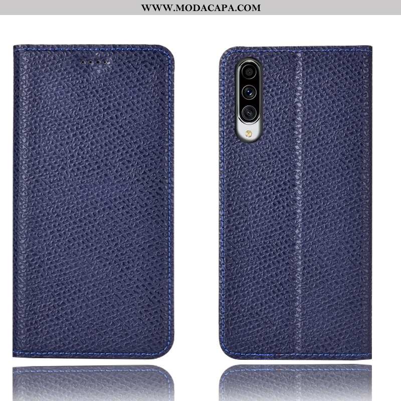 Capa Samsung Galaxy A70 Couro Genuíno Cases Preto Antiqueda Cover Protetoras Telemóvel Comprar