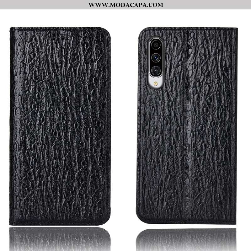 Capas Samsung Galaxy A70s Couro Legitimo Pássaro Cases Completa Protetoras Antiqueda Baratos