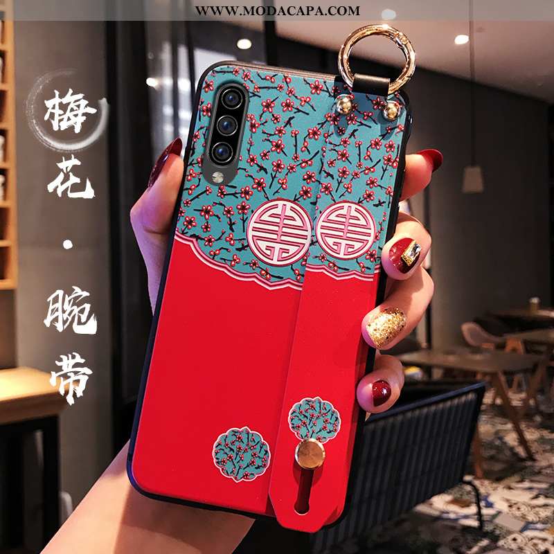 Capa Samsung Galaxy A70s Personalizado Midi Antiqueda Cases Completa Capas Vermelho Venda