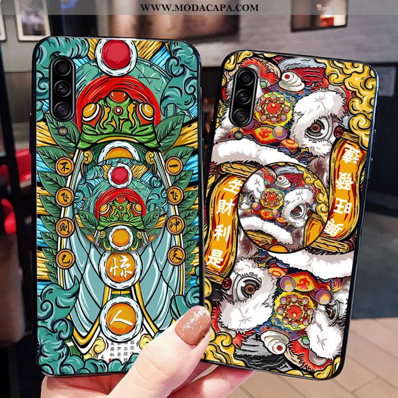 Capas Samsung Galaxy A70s Criativas Tendencia Soft Completa Cases Telemóvel Antiqueda Venda