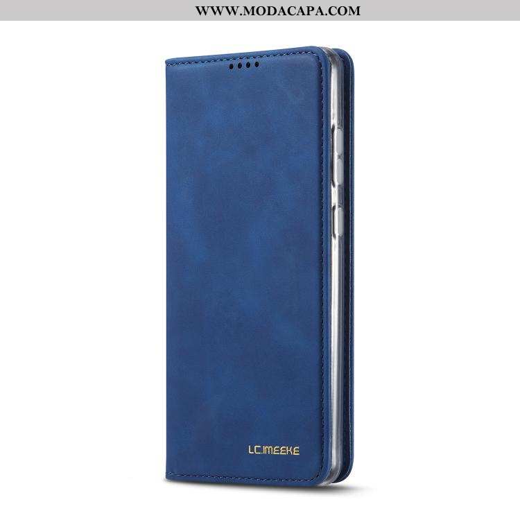 Capa Samsung Galaxy A71 Protetoras Simples Azul Capas Cover Antiqueda Cases Baratos