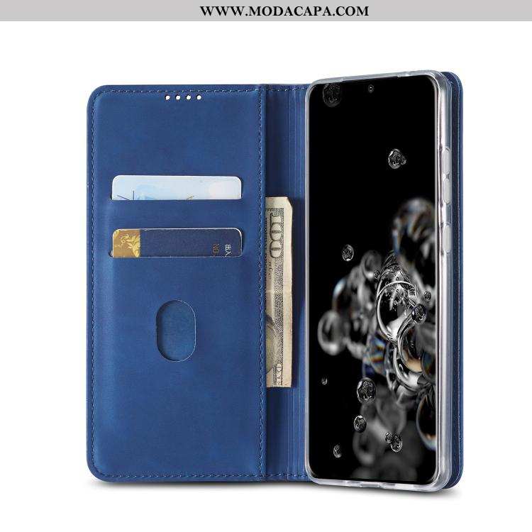 Capa Samsung Galaxy A71 Protetoras Simples Azul Capas Cover Antiqueda Cases Baratos