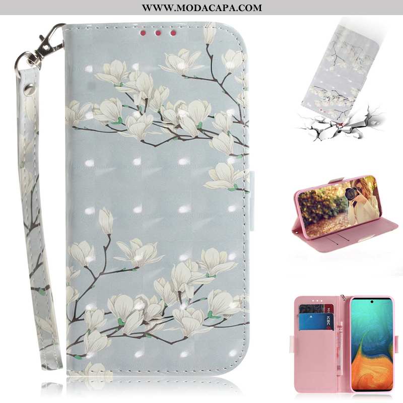 Capas Samsung Galaxy A71 Couro Protetoras Rosa Cases Telemóvel Antiqueda Cover Barato