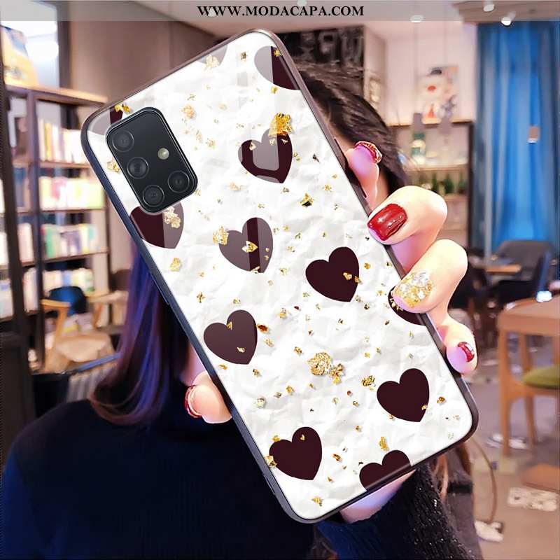 Capas Samsung Galaxy A71 Vidro Protetoras Telemóvel Cases Oncinha Tendencia Baratas